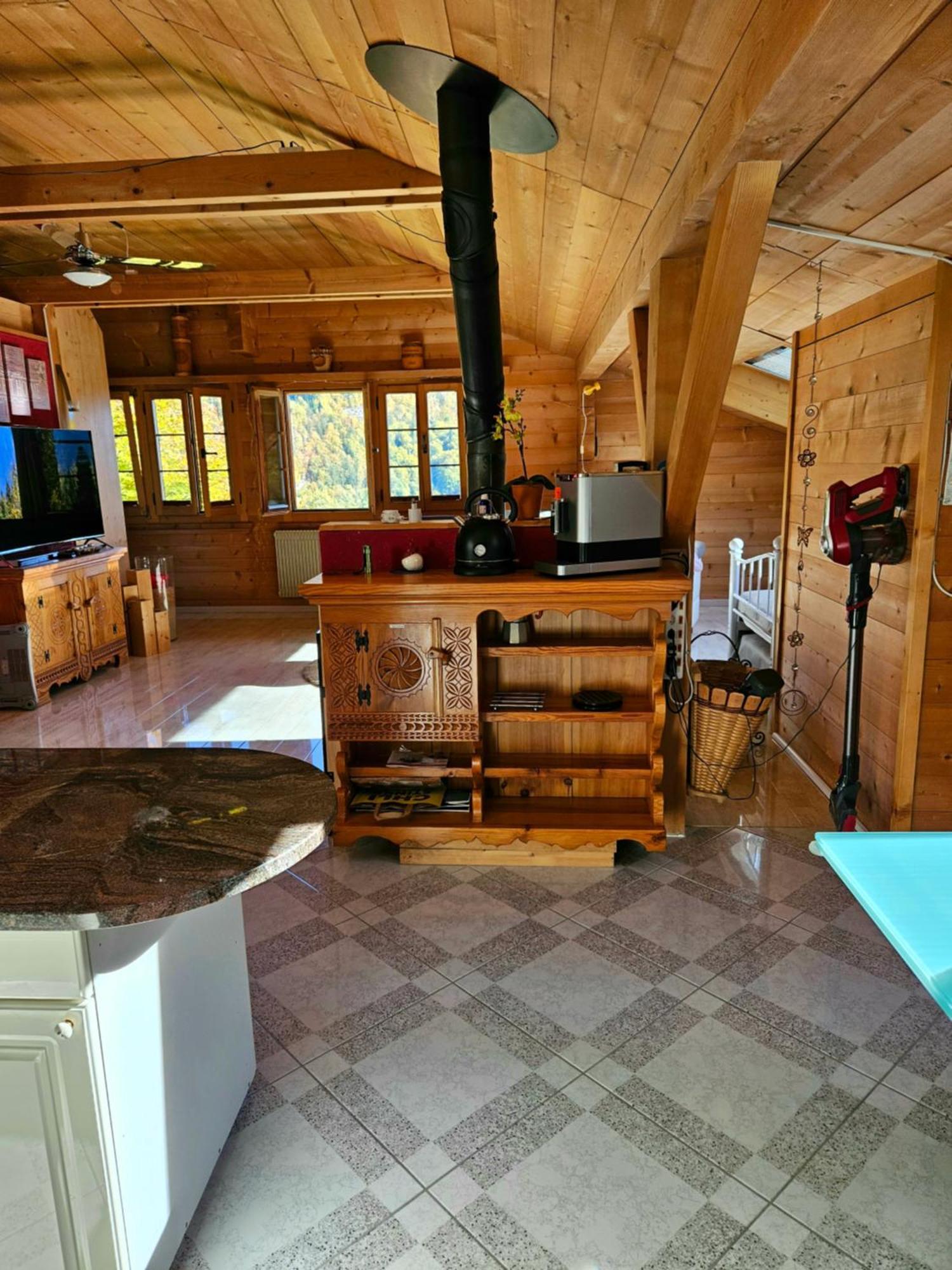 Gemuetliche Fewo Mit Sauna Inmitten Der Berge Meiringen Bagian luar foto