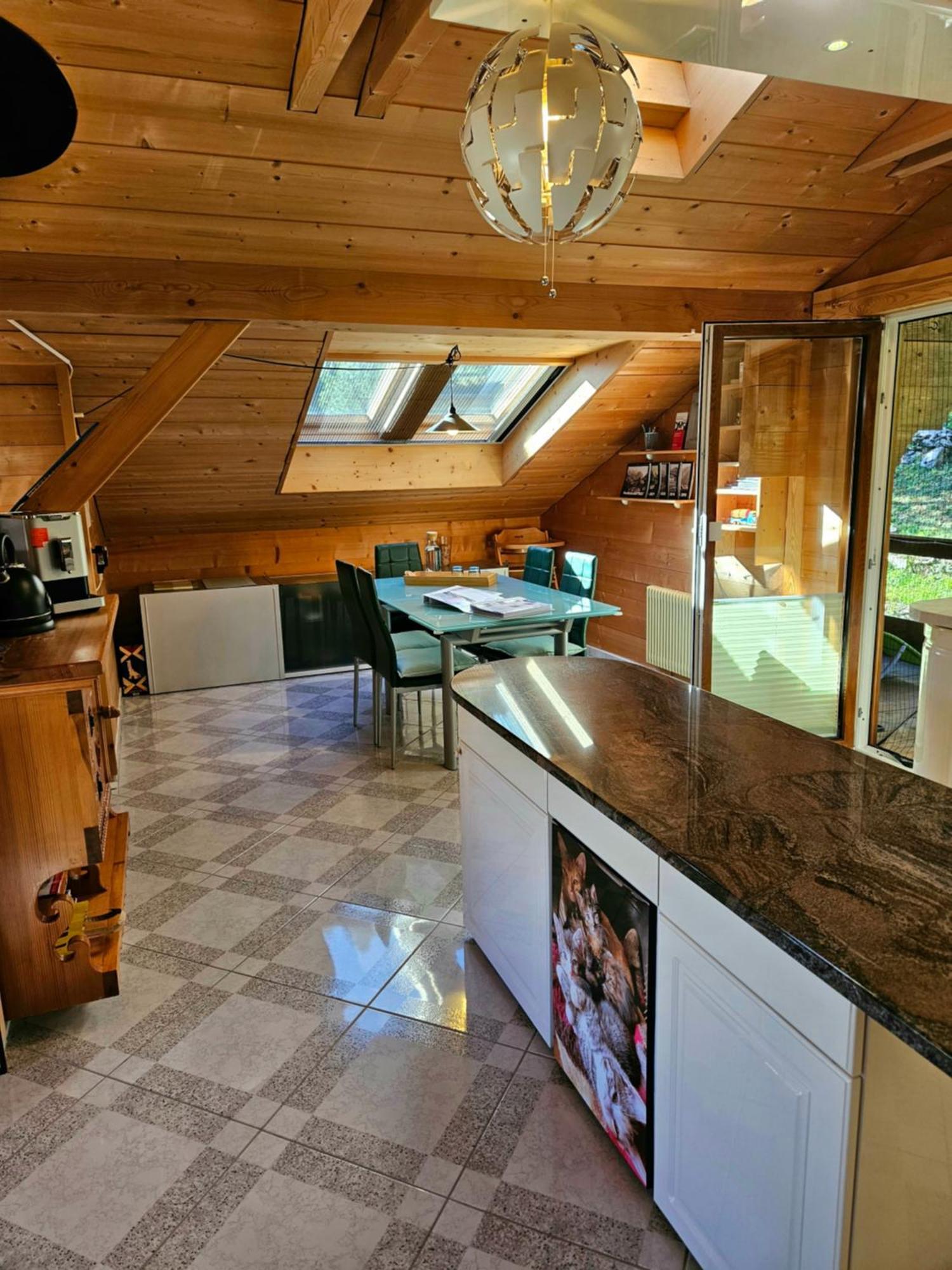 Gemuetliche Fewo Mit Sauna Inmitten Der Berge Meiringen Bagian luar foto